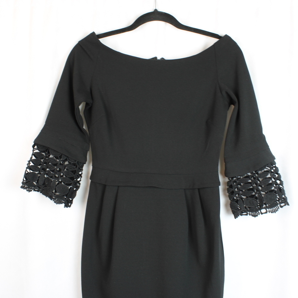 City Goddess Black Cocktail Dress - Picture 4 of 7